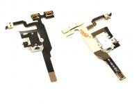 Шлейф для iPhone 4S аудио разъема (белый)