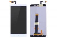 Дисплей для Xiaomi Redmi Note 3 (147x73 mm) модуль с тачскрином, белый