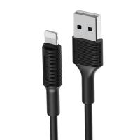 Кабель USB LIGHТNING Borofone BX1 EzSync черный