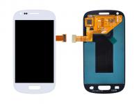 Дисплей для Samsung i8190 Galaxy S3 Mini модуль с тачскрином в рамке белый (ориг. матрица)