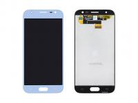 Дисплей Samsung J330F/DS (J3 2017) модуль с тачскрином (голубой) ориг 100%