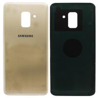 Задняя крышка для Samsung A530 Galaxy A8 (2018) золото