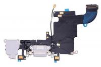 Шлейф для iphone 6S  с разъемом зарядки (системным), разъемом гарнитуры и микрофоном 821-00078, белы