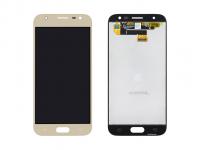 Дисплей Samsung J330F/DS (J3 2017) модуль с тачскрином (золото) ориг 100%