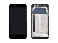 Дисплей для Lenovo Vibe C (A2020a40) в рамке + тачскрин черный