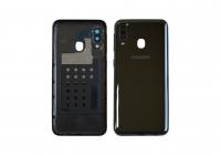 Задняя крышка Samsung A202F (A20E) черная