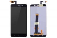 Дисплей для Xiaomi Redmi Note 3 (147x73 mm) модуль с тачскрином, черный