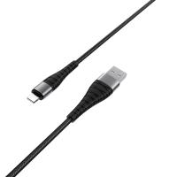 Кабель USB LIGHТNING Borofone BX32 Munificent (1м) черный