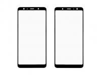 Стекло для Samsung A750F Galaxy A7 (2018), черный ориг