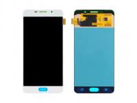 Дисплей Samsung A710F (A7 2016) модуль с тачскрином (белый) ориг 100%