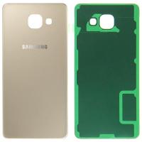 Задняя крышка для Samsung A710 Galaxy A7 (2016) золото HQ