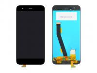 Дисплей Xiaomi Mi 6 модуль с тачскрином со сканером отпечатка (черный)