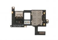 Шлейф Lenovo Vibe P1 c держателем SIM/micro SD