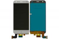 Дисплей для ZTE Blade S6 модуль с тачскрином, белый