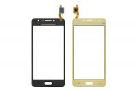 Тачскрин (сенсор) для Samsung G532F Galaxy J2 Prime золото