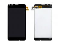 Дисплей Microsoft 640 Lumia (RM1072/RM1075/RM1077) модуль с тачскрином (черный)