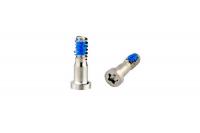 Винт нижний внешний для iphone 6, (2 шт. в комплекте), серебро