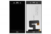 Дисплей для Sony G8441 Xperia XZ1 Compact модуль с тачскрином черный