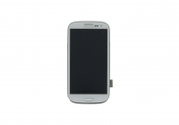 Дисплей Samsung i9300 Galaxy S3 в рамке (белый) ориг 100%
