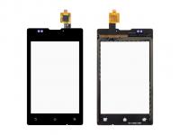 Тачскрин Sony C1505/C1605 (Xperia E/Xperia E Dual) черный+
