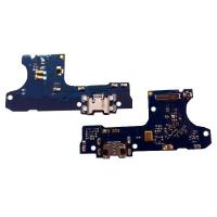 Шлейф (плата) для Huawei Honor 8C + системный разъем + микрофон