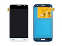 Дисплей Samsung J120F/DS (J1 2016)+тачскрин (белый) ориг 100%