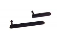 Комплект заглушек для Sony D6603 Xperia Z3, черный