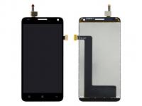 Дисплей Lenovo S580 модуль с тачскрином (черный)