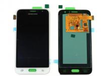 Дисплей для Samsung J120F Galaxy J1 (2016) модуль с тачскрином белый (ориг. матрица)