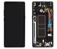 Дисплей Samsung N950F/DS (Note 8) модуль с тачскрином (черный) ориг 100%