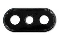 Стекло камеры для iphone XS черный