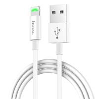Кабель USB HOCO Lightning X43 Satellite для iphone X/ 8/ 7 Plus/ 6S/ 5S (1M) белый