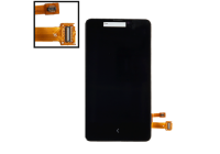 Дисплей Nokia X Dual (RM-980) модуль с тачскрином (черный)
