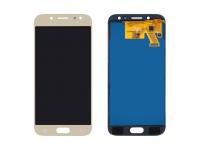 Дисплей Samsung J530FM/DS (J5 2017)+тачскрин (золото) TFT (тонкий) с регул. подсветки