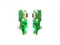 Шлейф (плата) для Nokia 7.1 (TA-1095) (2018) + системный разъем + микрофон