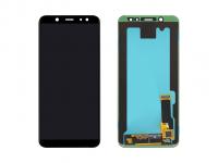 Дисплей Samsung A600F (A6 2018) модуль с тачскрином (черный) ориг 100%