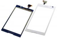 Тачскрин (сенсор) для Sony C2305 Xperia C, белый