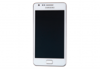 Дисплей Samsung i9100 Galaxy SII  модуль с тачскрином в рамке (белый)