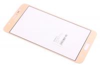 Стекло для Samsung J710F  Galaxy J7 (2016), золото