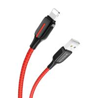 Кабель USB LIGHТNING Borofone BU14 Heroic красный