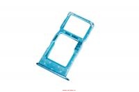 Держатель SIM Huawei Honor 10 Lite/Honor 10i (WAS-LX110i/HRY-LX1T) голубой