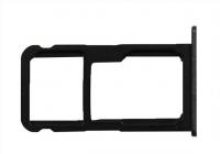 Держатель сим для Huawei 8 Lite (черный)