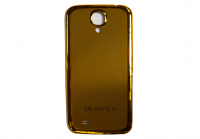 Задняя крышка Samsung i9500/i9505 (S4) золотая глянцевая