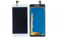 Дисплей для Lenovo S60 модуль с тачскрином, белый