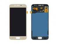 Дисплей Samsung J250F/DS (J2 2018)+тачскрин (золото) TFT (тонкий) с регул. подсветки