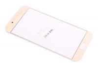 АКЦИЯ! Стекло для Samsung A520 Galaxy A5 (2017), золотой