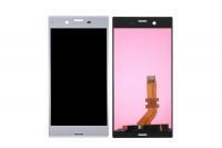 Дисплей для Sony F8332 Xperia XZ модуль с тачскрином серебро
