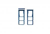 Держатель SIM Samsung A205F/A305F/A505F/A705F (A20/A30/A50/A70) голубой