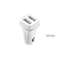 Автомобильная зарядка (АЗУ) Borofone BZ2 Joyroad (2 USB) 2400mAh белый