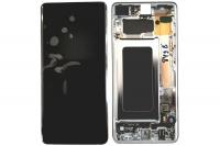 Дисплей для Samsung G975F/DS Galaxy S10+ (Plus) модуль с тачскрином черный оригинал АСЦ